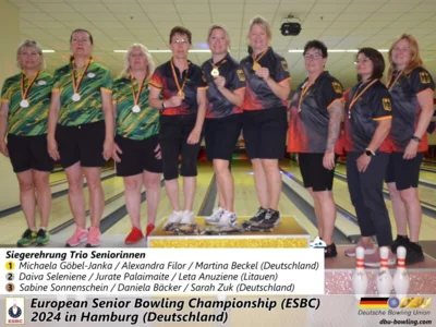 Foto des Albums: Fotoalbum von den European Seniors Bowling Championships (ESBC) 2024 in Hamburg (Deutschland)