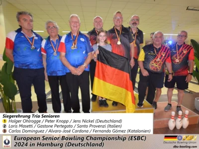 Foto des Albums: Fotoalbum von den European Seniors Bowling Championships (ESBC) 2024 in Hamburg (Deutschland)