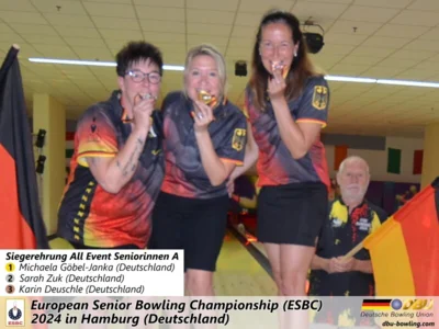 Foto des Albums: Fotoalbum von den European Seniors Bowling Championships (ESBC) 2024 in Hamburg (Deutschland)