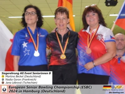Foto des Albums: Fotoalbum von den European Seniors Bowling Championships (ESBC) 2024 in Hamburg (Deutschland)