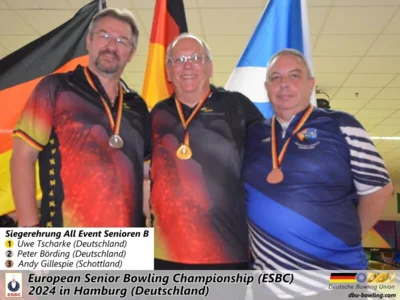 Foto des Albums: Fotoalbum von den European Seniors Bowling Championships (ESBC) 2024 in Hamburg (Deutschland)