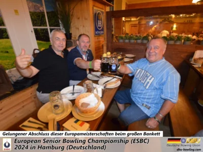 Foto des Albums: Fotoalbum von den European Seniors Bowling Championships (ESBC) 2024 in Hamburg (Deutschland)