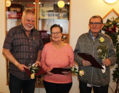 Die silbernen Jubilare 25 Jahre 