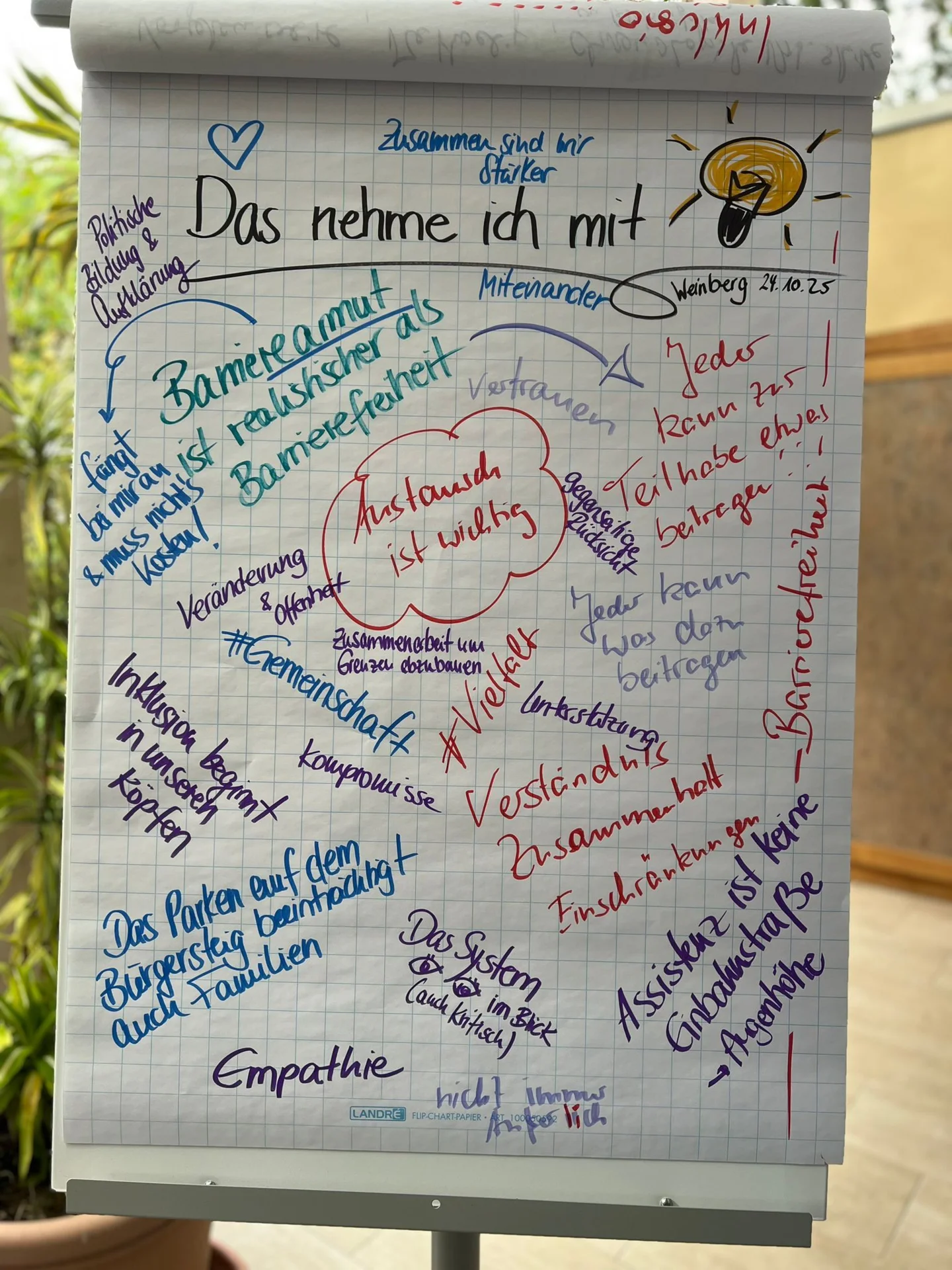Bild: Das nehme ich mit ...