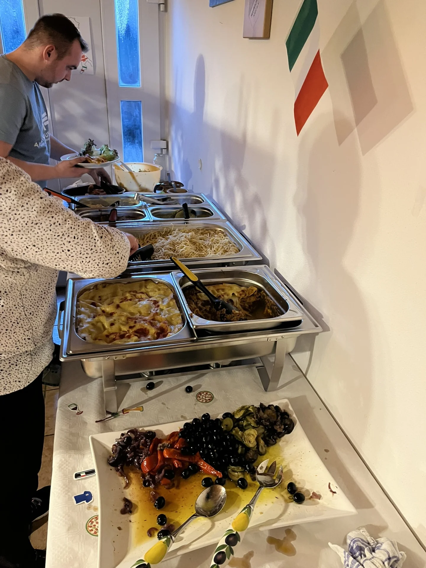 Bild: Das Buffet