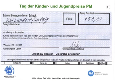 Scheck Kinder- und Jugendpreis 2025  (Bild vergr&ouml;&szlig;ern)