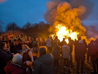 Biikefeuer  (Bild vergr&ouml;&szlig;ern)
