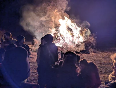 Biikefeuer  (Bild vergr&ouml;&szlig;ern)