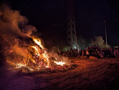 Biikefeuer  (Bild vergr&ouml;&szlig;ern)