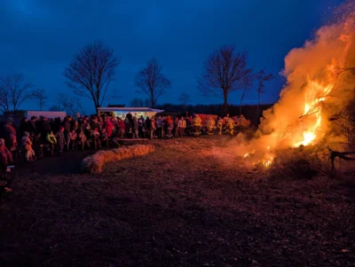 Biikefeuer  (Bild vergr&ouml;&szlig;ern)