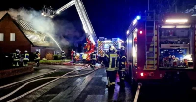 Foto des Albums: Dachstuhlbrand Grafeld