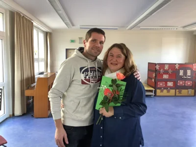Hr. Klakow + Fr. Winter 
