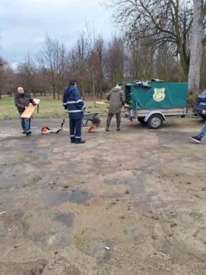 Foto des Albums: Arbeitseinsatz am Saale Altarm am 22.02.2026
