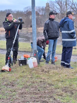 Foto des Albums: Arbeitseinsatz am Saale Altarm am 22.02.2026