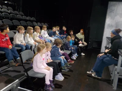 In der kleinen Studiob&uuml;hne.  (Bild vergr&ouml;&szlig;ern)