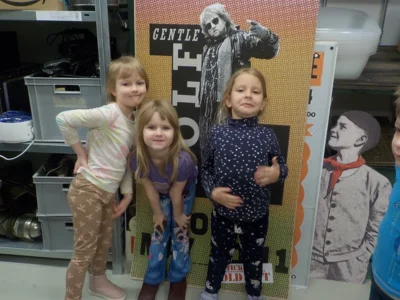 Wir sind genauso cool, wie der Wolf aus dem letzten Theaterst&uuml;ck.  (Bild vergr&ouml;&szlig;ern)