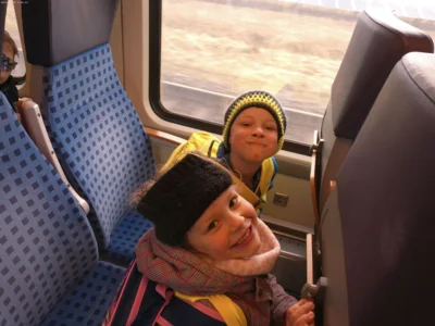 Die Zugfahrt fanden alle viel zu kurz!  (Bild vergr&ouml;&szlig;ern)