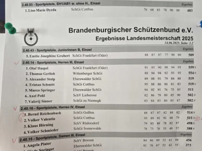 Foto des Albums: Training Sportschießen