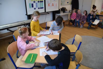 Foto des Albums: Zahnprophylaxe in Klasse 1