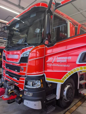 Foto des Albums: Besichtigung des Flughafens Hannover