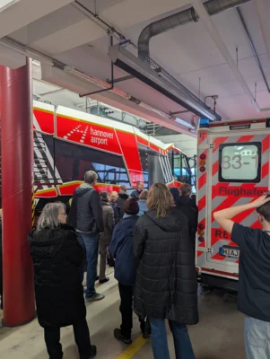 Foto des Albums: Besichtigung des Flughafens Hannover