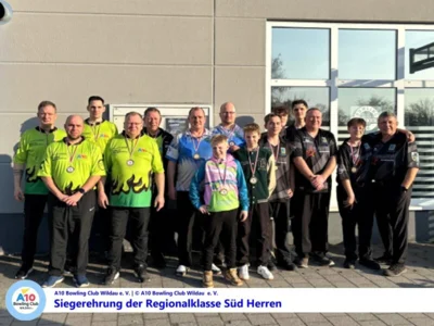 Foto des Albums: Siegerehrung der Regionalklasse Süd Herren in Brandenburg