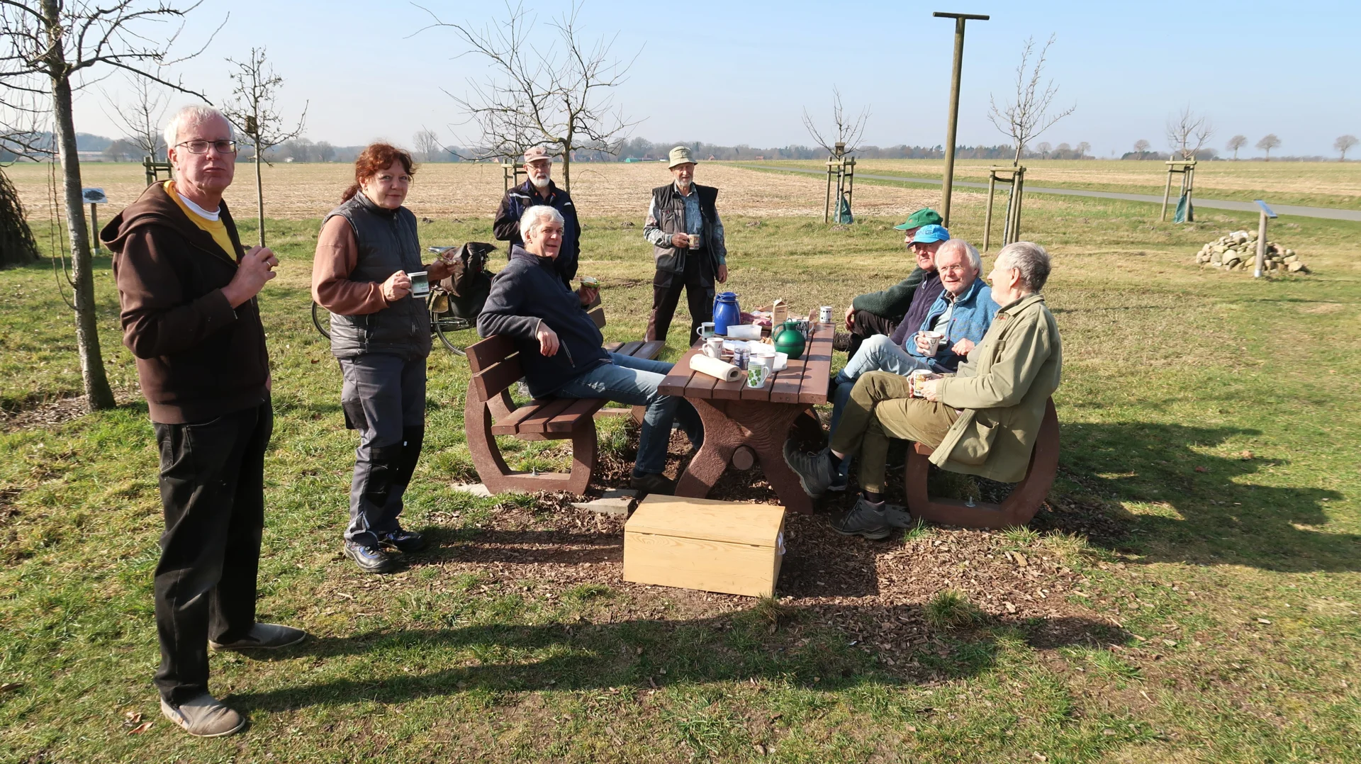 Bild: Frühstück am Feldtor