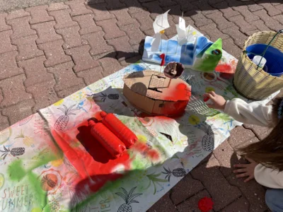 Foto des Albums: Klasse 3 baut Schiffe
