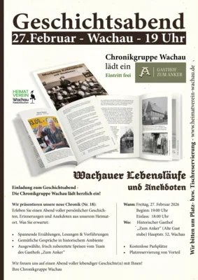 Foto des Albums: Geschichtsabend 2026 mit der 18. Chronik Ausgabe