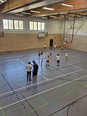 Foto des Albums: Erstes Testspiel - U12 Basektball