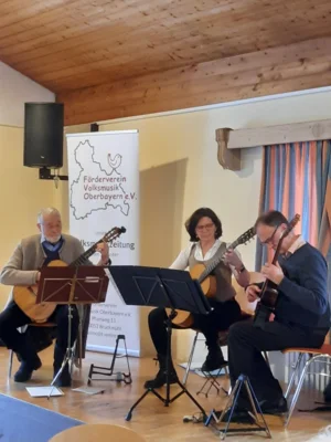 Vorschaubild: Das Gitarrentrio spielt das Hans Irger gewidmete Stück