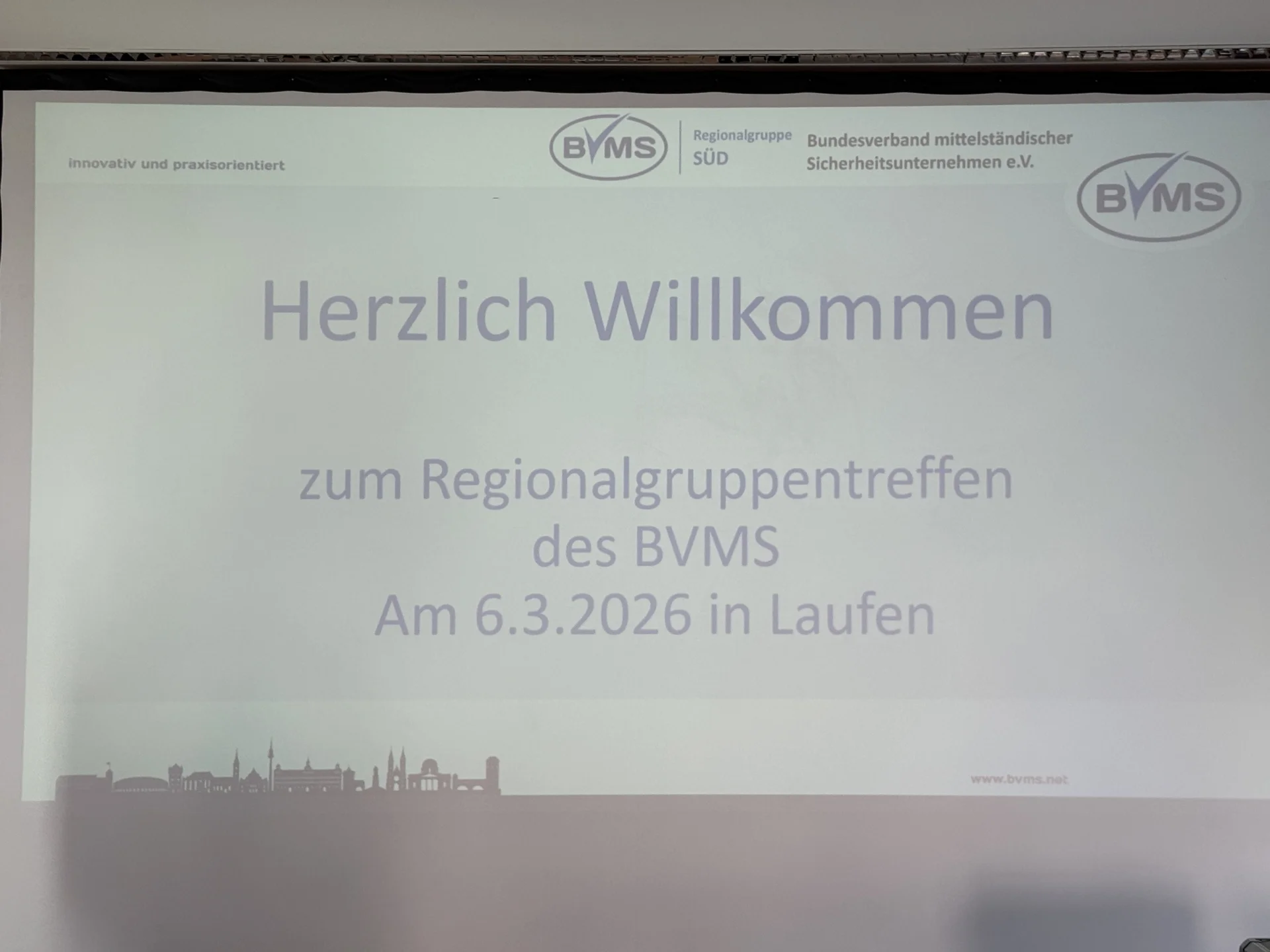 Bild: Treffen der Regionalgruppe SÜD in Laufen