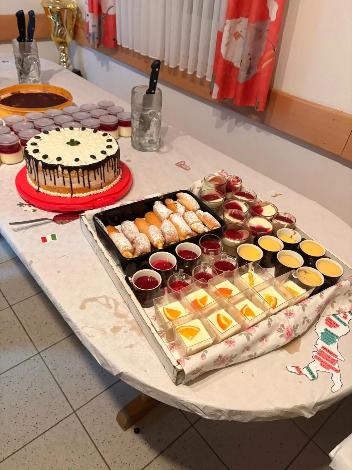 Bild: Das Dessertbuffet