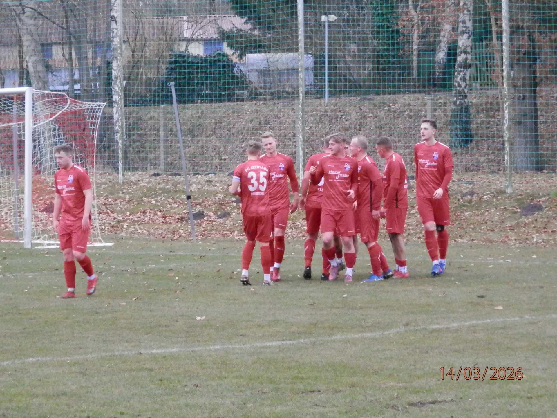 Bild: Torjubel bei den ,,Roten