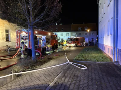 Foto des Albums: B2: Gewerbe, Brand Werkstatt