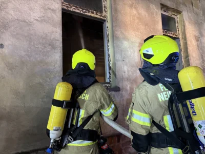 Foto des Albums: B2: Gewerbe, Brand Werkstatt