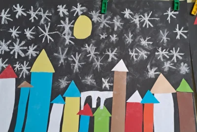 Klasse 1a - Wir arbeiten wie Paul Klee (2)  (Bild vergr&ouml;&szlig;ern)