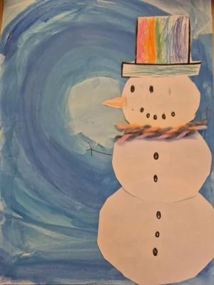 Foto des Albums: Schneemann mit Schal