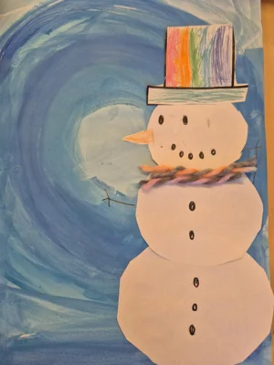 Foto des Albums: Schneemann mit Schal