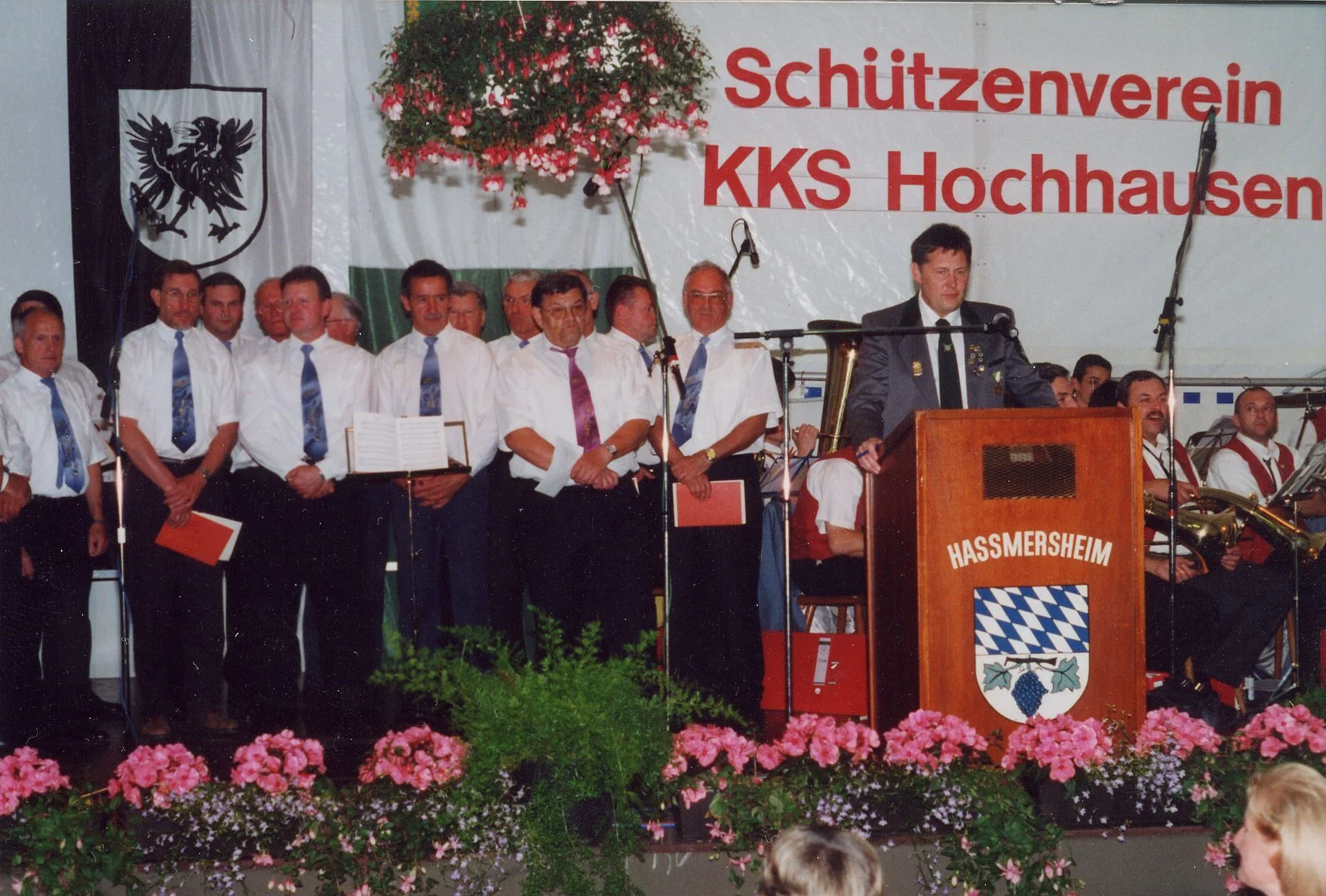 Bild: Festrede des OSM Walter Frey