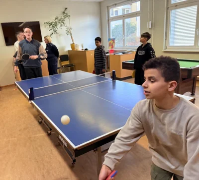 Foto des Albums: Tischtennis mit den Kids von der Albert-Gutzmann-Schule (17.​03.​2026)
