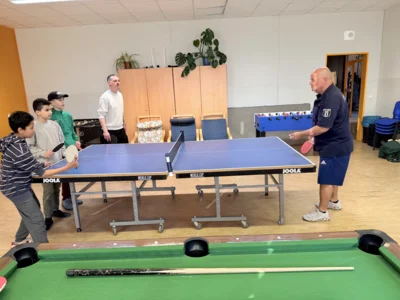 Foto des Albums: Tischtennis mit den Kids von der Albert-Gutzmann-Schule (17.​03.​2026)