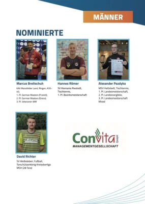 Foto des Albums: Nominierungsheft 32. Sportlerball