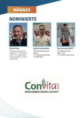 Foto des Albums: Nominierungsheft 32. Sportlerball