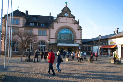 Bahnhof Bad Harzburg  (Bild vergr&ouml;&szlig;ern)
