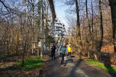 START - Wurzel und Bohlenpfad in Bad Harzburg  (Bild vergr&ouml;&szlig;ern)