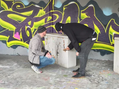 Foto des Albums: Jugendliche gestalten Kabelverteiler in Falkensee - Auftaktworkshop am 24. März 2026