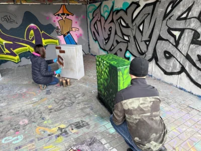Foto des Albums: Jugendliche gestalten Kabelverteiler in Falkensee - Auftaktworkshop am 24. März 2026
