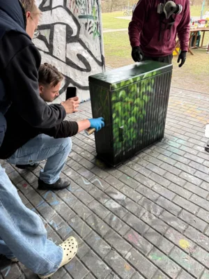 Foto des Albums: Jugendliche gestalten Kabelverteiler in Falkensee - Auftaktworkshop am 24. März 2026