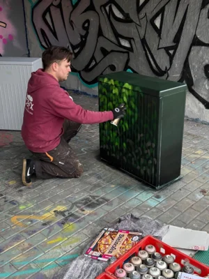 Foto des Albums: Jugendliche gestalten Kabelverteiler in Falkensee - Auftaktworkshop am 24. März 2026